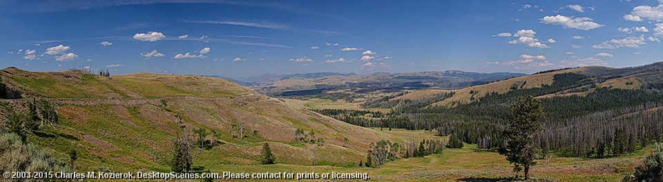 Yellowstone Valley Panoramic