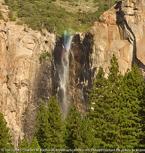 Rainbow Wisps at Bridal Veil Falls 
